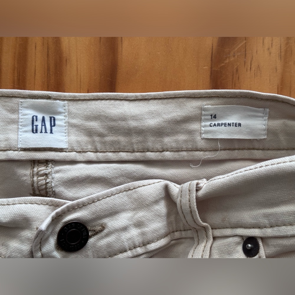 GAP Carpenter pants - off-white